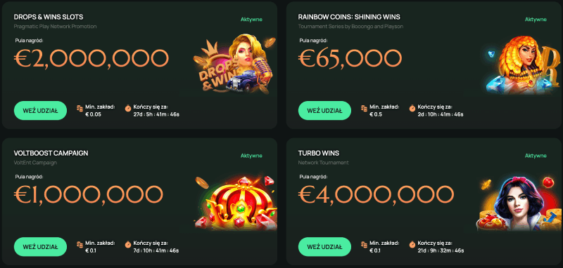 Pakiet bonusów Ritzo
