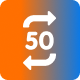 50 free spins