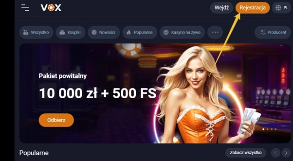 vox casino review rejestracji