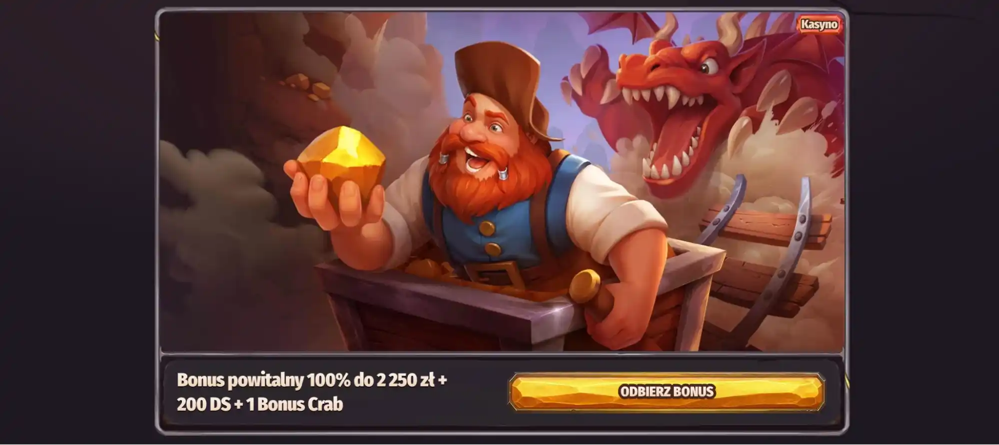 dragonia bonus powitalny