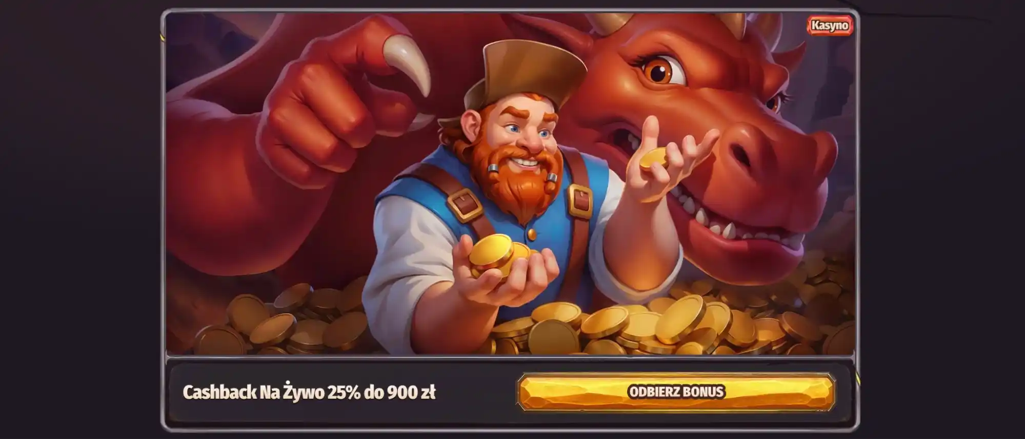 dragonia cashback na zywo