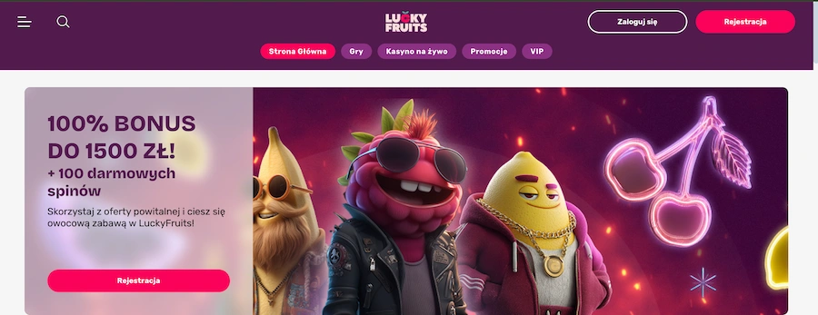 lucky fruits strona glowna