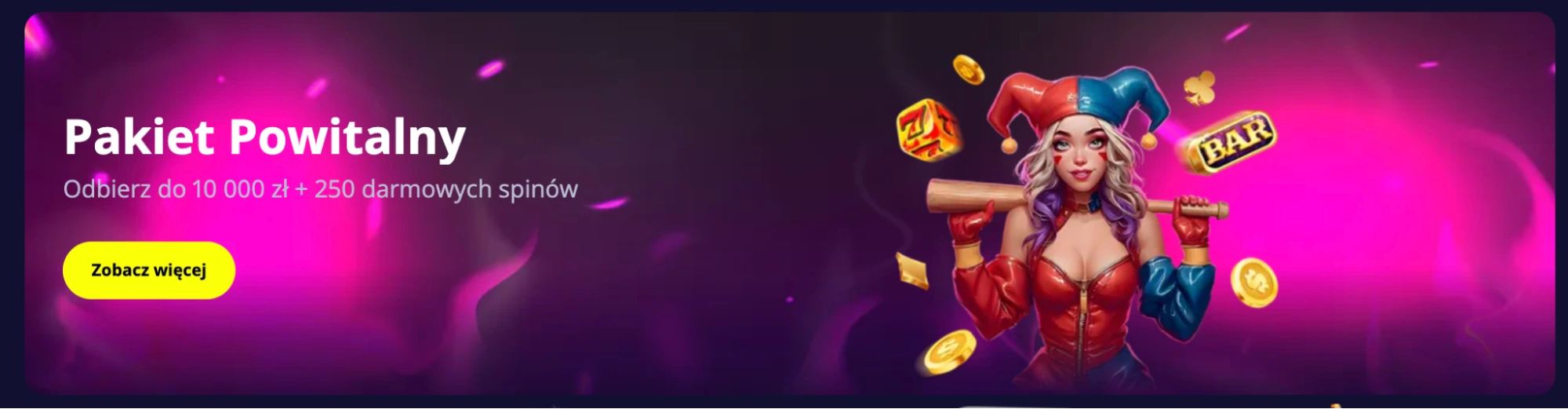 slotoro pakiet powitalny