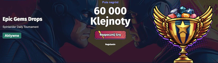 spinlander epic game drops klejnoty
