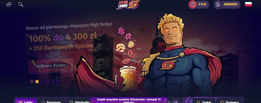 spinlander kasyno polska