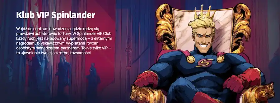 spinlander klub vip