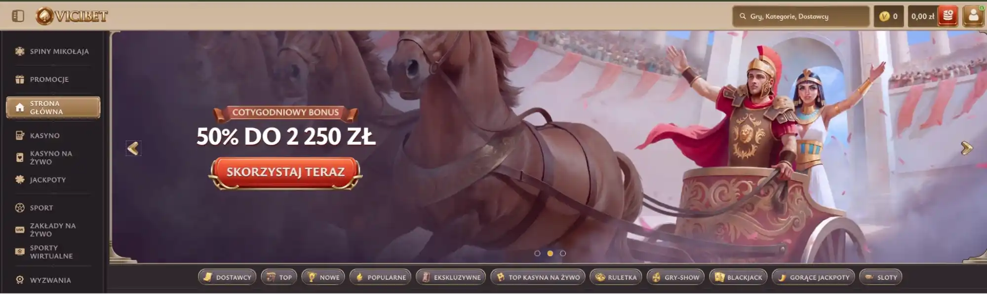 vicibet strona glowna